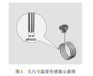 大尺寸溫度傳感器示意圖